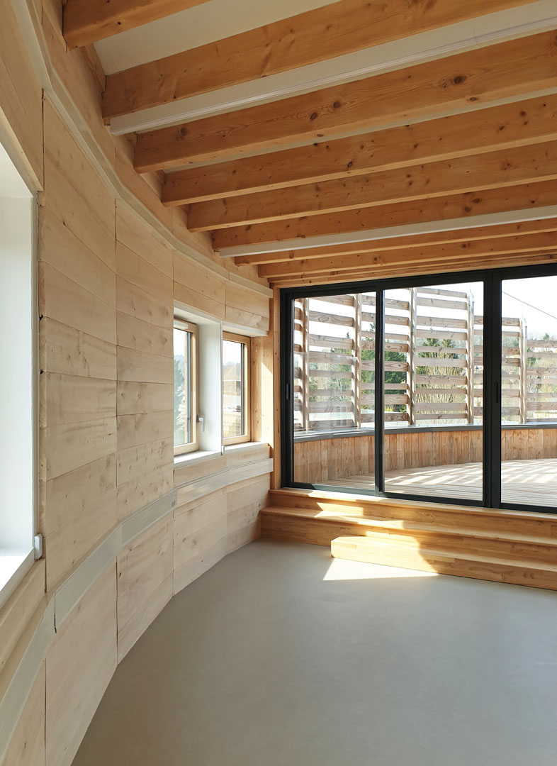 atelier Coq agence architecture architecte Sarlat Dordogne réalisation bureaux aec 2021 int7 prt