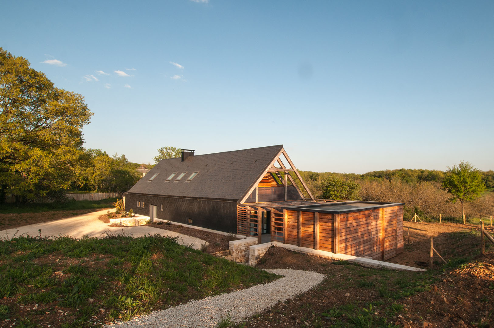 atelier Coq agence architecture architecte Sarlat Dordogne réalisation maisons neuves rénovations Maison GA 2017 1 psg