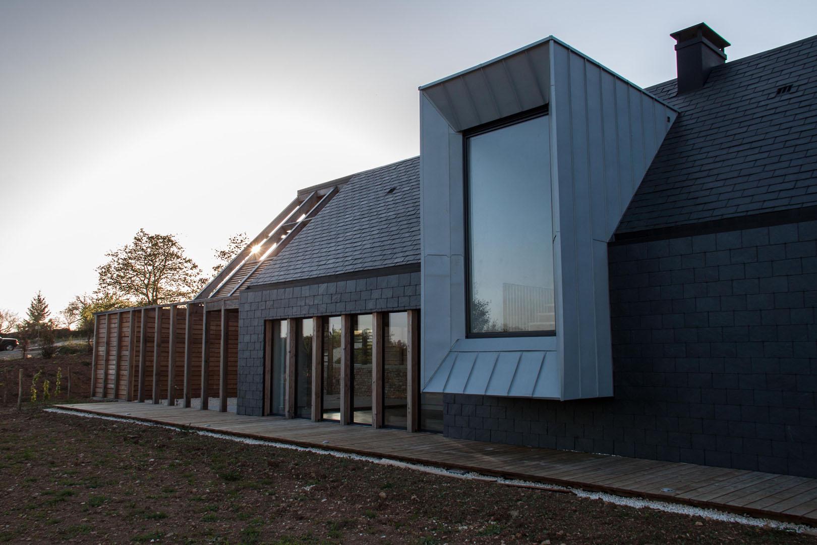 atelier Coq agence architecture architecte Sarlat Dordogne réalisation maisons neuves rénovations Maison GA 2017 12 psg