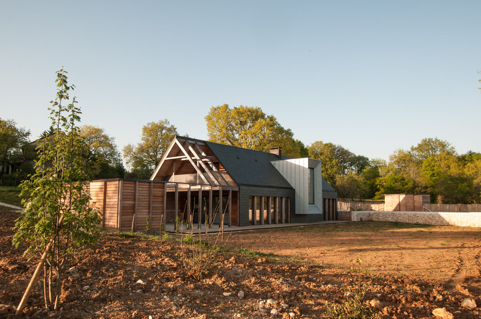 atelier Coq agence architecture architecte Sarlat Dordogne réalisation maisons neuves rénovations Maison GA 2017 2 psg