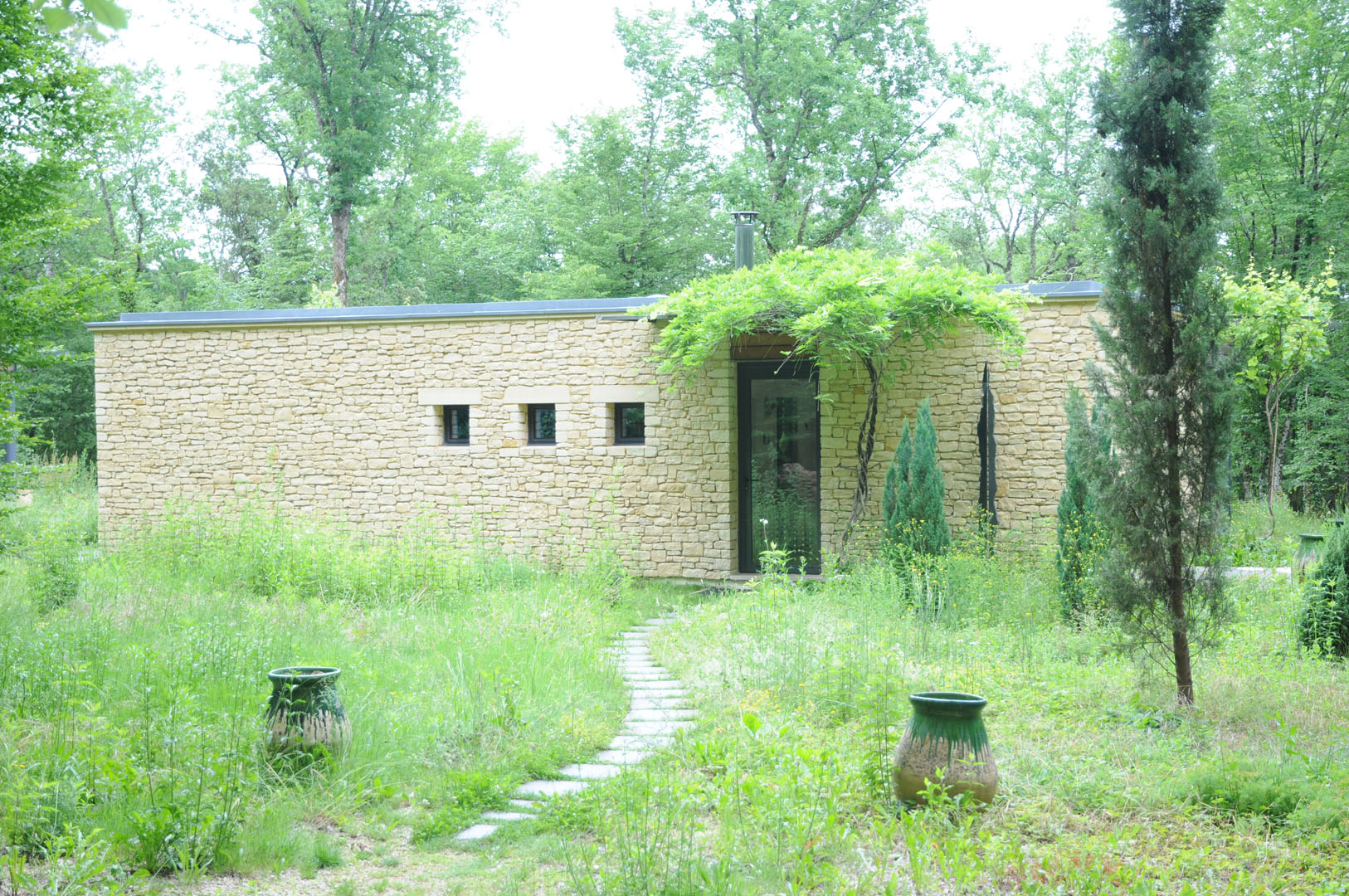 atelier Coq agence architecture architecte Sarlat Dordogne réalisation maisons neuves rénovations Maison PA 2004 1 psg