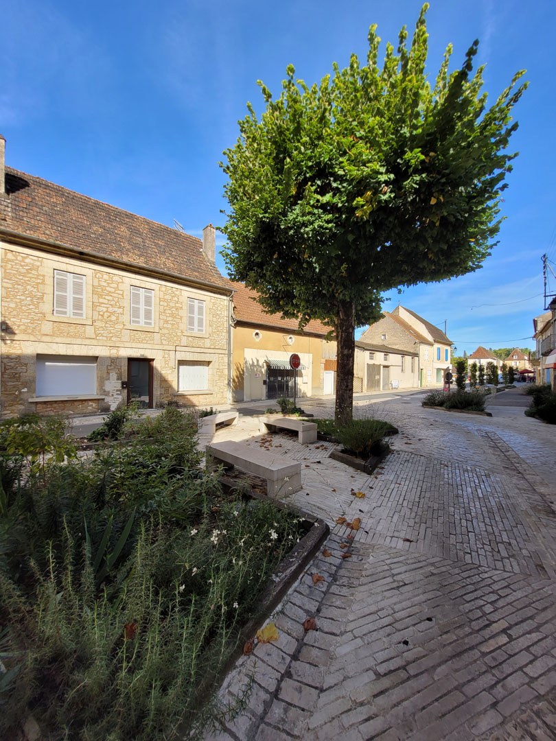 atelier Coq agence architecture architecte Sarlat Dordogne réalisation paysage bourg Le Bugue 2019 Le Bugue 4 prt